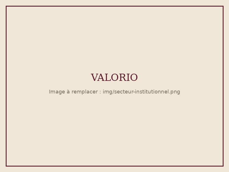Établissement de santé protégé par les protocoles Valorio
